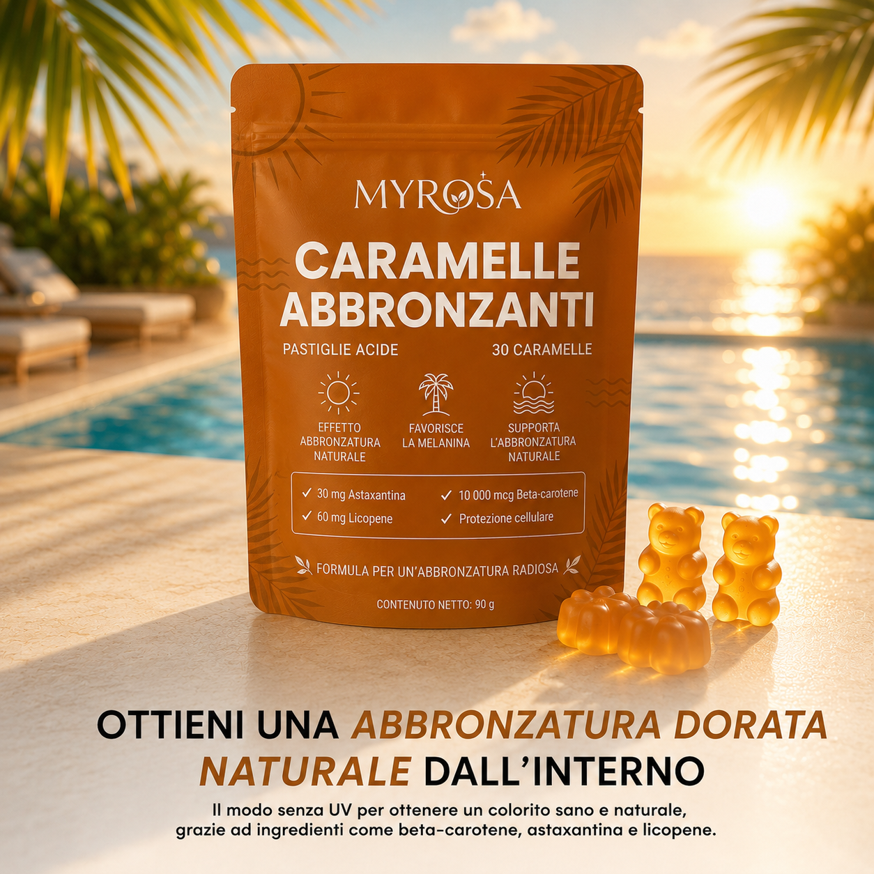 MyRosa - l'abbronzatura naturale