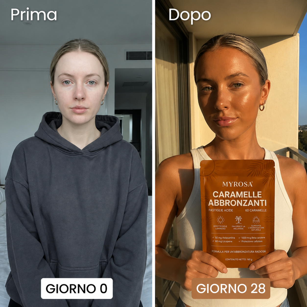MyRosa - l'abbronzatura naturale